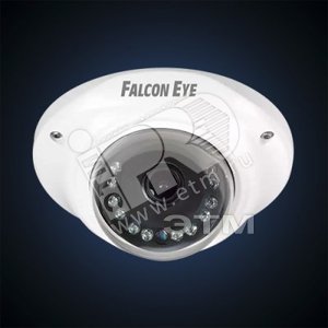 Купольная цветная AHD видеокамера со встроенным микрофоном Матрица 1/3 SONY IMX225 CMOS  1280*960(25 fps) чувствительность 001 Lux  объектив f=36mm дальность ИК 10м .Температурный режим:-10/+60Расстояние передачи До 500m по 75-3 коаксиальному ка - Falcon Eye