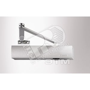 Доводчик TS 4000S EN 5-7  в комплекте со          стандартной тягой, silver (кр102837) - Geze