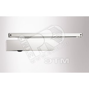 Доводчик GEZE TS 4000S в комплекте со скользящей тягой, silver - Geze