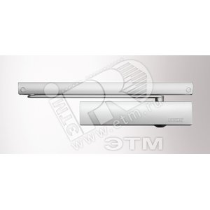 Доводчик GEZE TS 5000 ECLine в комплекте со скользящей тягой, silver (кс143640) - Geze