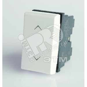 Выключатель 001YE0032 без фиксации, белый - Came