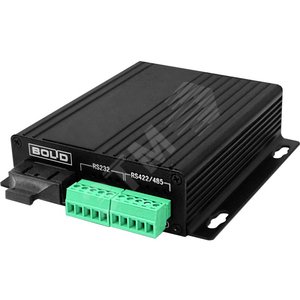Преобразователь интерфейсов RS232/422/485 в оптикуи обратно. Одномодовое волокно до 40 км. Для      обмена данными используются два волокна.? Питание 5 В, до 0,8 А. От минус 30 до +55°С