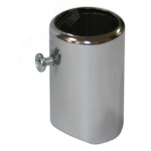 Муфта для труб диаметром 25 мм хром