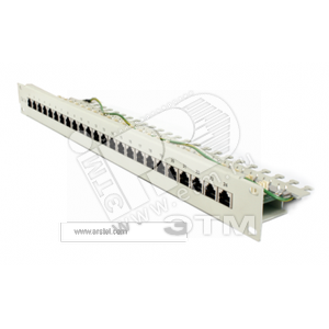 Патч-панель категория 5е RJ45 24 порта - Inter-M