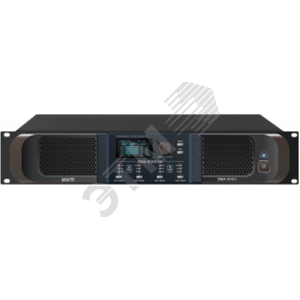 Усилитель мощности цифровой с сетевым интерфейсом Dante, 4x500 Вт (4 Ом), 20...20000 Гц (DSA-500Q)