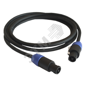 Акустический кабель с разъемами Speakon, 3 м, сечение 2x2,5 кв.мм (RH-S003 CABLE 3M) - Inter-M