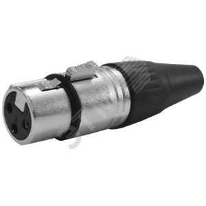 Разъем XLR, металл, гнездо (RH-X011)