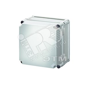 Бокс с непрозрачной крышкой на петлях 315х300х214 - HENSEL
