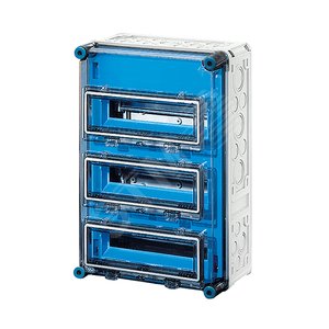 Корпус 3-рядный, 36 модулей 300х450х185 мм - HENSEL
