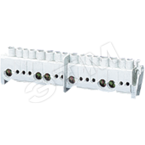Клемма PE-N 3 х 25, 5 х 4 кв.мм KG PN 02 Hensel - HENSEL