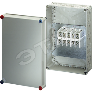 Коробка клеммная 450х300х170 IP65 серая K 1205 Al/Cu Hensel - HENSEL