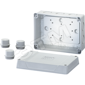 Коробка распределительная 125х167х82 IP55/IP65 серая K 9100 Hensel