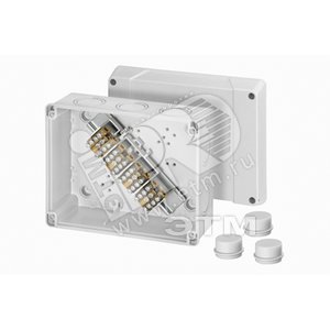 Коробка клеммная 160х200х98 IP55/IP65 серая K 9251 Hen - HENSEL