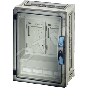 Бокс для 2 счетчиков прозрачные двери без боковой панели IP65 360х270х186 (FP 2213) - Hensel