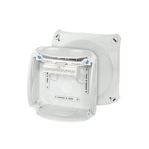 Коробка клеммная 130х130х77 IP66 серая мембраны DK 0604 G Hensel - HENSEL