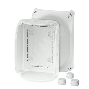 Коробка распределительная пустая 210х155х92 PC IP55/IP66 серая - HENSEL