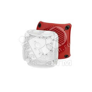 Коробка распределительная 93х93х62 IP66 серая/красная мембраны DK 0200 R Hensel