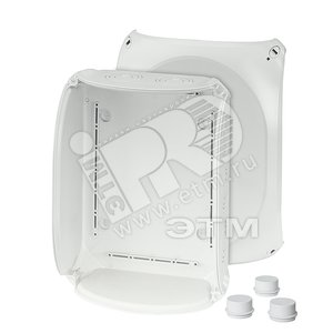 Коробка распределительная пустая 295х225х122 PC IP55/IP66 серая - HENSEL