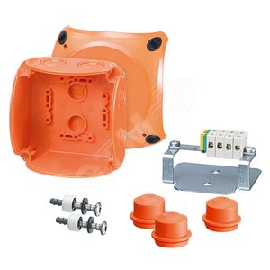 Коробка клеммная 104х104х70 IP65/66 огнестойкая Е30-Е90, PH120 FK 0402 Hensel (FK 0402) - HENSEL