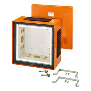 Коробка коммуникационная для плинтов 255х255х160 IP55 огнестойкая Е30 FK 5000 - HENSEL