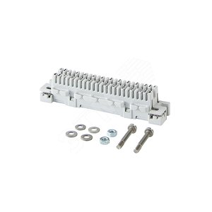 Плинт 10-пар для FK 5000 безвинтовая технология LSA 105х26х22 мм - HENSEL