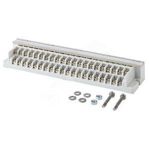Плинт 20-пар для FK 5000 винтовые клеммы 179х45х23 мм - HENSEL