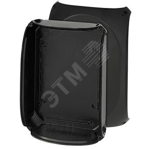 Коробка распределительная пустая 255х355х122 IP66/67 черная стойкая к УФ - HENSEL