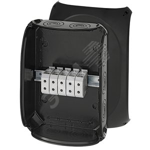 Коробка клемм 255х355х122 IP 66/67 черн. KF 5050 B Hensel - HENSEL