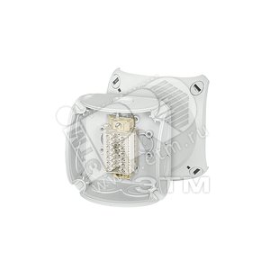 Коробка клеммная 93х93х62 IP66 серая мембраны 7х0.5-2.5мм RK 0207 T Hensel - HENSEL