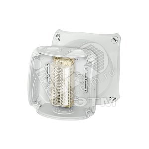 Коробка клеммная 130х130х77 IP66 серая мембраны 12х0.5-4мм RK 0612 T Hensel - HENSEL