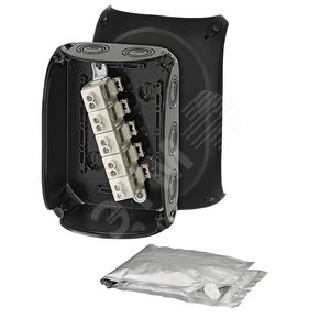 Коробка клемм с заливным компаундом IP68 черная WP 1010 B Hensel - HENSEL