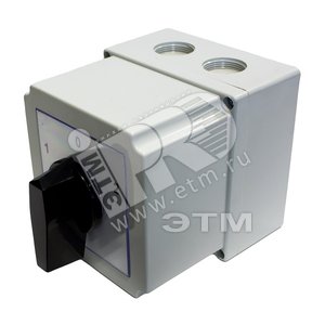 Переключатель кулачковый ПК-40А 4п сх75(1-0-2) IP55 корпус с руч. (4G40-75-PK(4G000072A2)) - Апатор