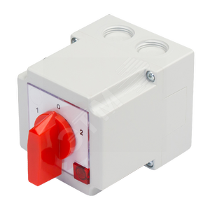 Переключатель кулачковый ПК-10А 1п сх90(0-1) IP52 (4G10-90-РК-S15-R012(4G003100A0)) - Апатор