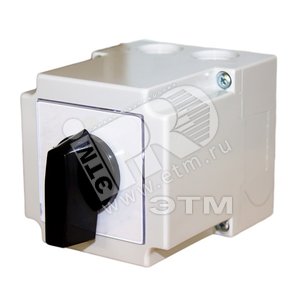 Переключатель кулачковый ПК-40А 4п сх30(Y-0-Д) IP55 корпус с руч. (4G40-30-PK(4G000022A2)) - Апатор