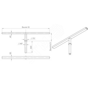 Кронштейн КТ-0,2-1,6-0,075 г.ц. (В00002434)