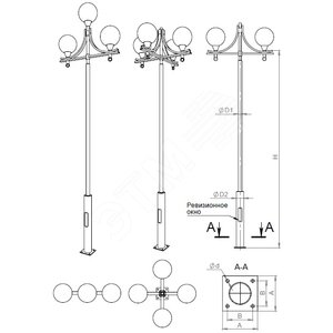 Кронштейн Орфей-1 п.о.