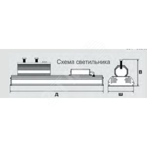 Светильник светодиодный ДО-250w 160LED белый 30000Лм IP65 - Пересвет