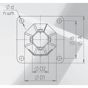 Фланец 200х200 к ОГК-7 - Пересвет