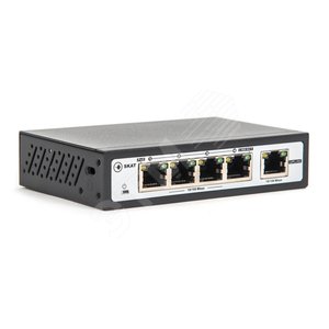 Коммутатор РоЕ SKAT PoE-4E-1E (2042) - Бастион