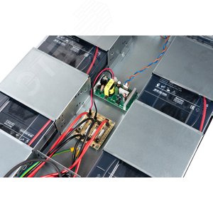 SKAT BC 72/18S RACK блок батарейный 19" 2U, 72В, емкость до 18Ач, 12 АКБх9Ач, ЗУ | 429 | Бастион - фото 4