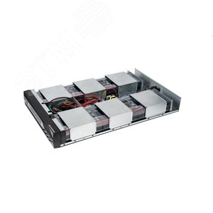 SKAT BC 72/18S RACK блок батарейный 19" 2U, 72В, емкость до 18Ач, 12 АКБх9Ач, ЗУ | 429 | Бастион - фото 3