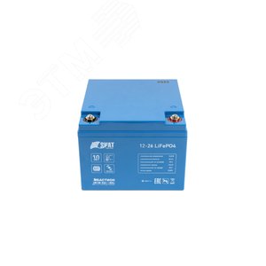 Аккумулятор SKAT 12В 26Ач (i-Battery 12-26 LiFePo4) - фото 2