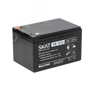 Аккумулятор SKAT SB 12В 12Ач (SKAT SB 1212) - Бастион