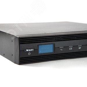 SKAT-UPS 1000 исп.V RACK ИБП 220В 12В 6А пост.24В 5А перем.тока 800Вт 2АКБ внешние On-Line синусоида | 462 | Бастион - фото 2