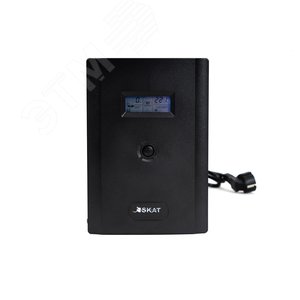 Источник бесперебойного питания Line-interactive SKAT-UPS 3000 ВА/1800 Вт 2 мин Tower 2хIEC 320 C13, 2хCEE 7/4 - фото 2