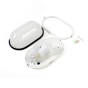 Skat LED-220 E27 IP54 светильник аварийного освещения, лампа Е27 с Li-Ion АКБ | 2454 | Бастион - фото 2