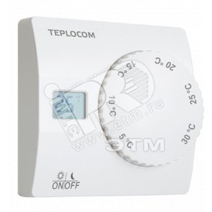 Термостат проводной электронный комнатный Teplocom TS-2AA/8A - Бастион