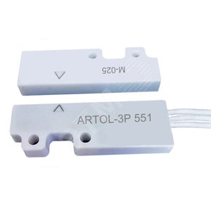Извещатель охранный ARTOL-3Р 551 датчик + магнит М-025 АТФЕ.425119.072 ТУ  белый (00-00001441)