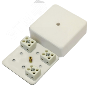 Коробка комутационная огнестойкая МЕТА 7403-6     (75x75x28) (МЕТА 7403-6) - МЕТА