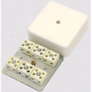 Коробка комутационная огнестойкая МЕТА 7403-12    (75x75x28) (МЕТА 7403-12) - МЕТА